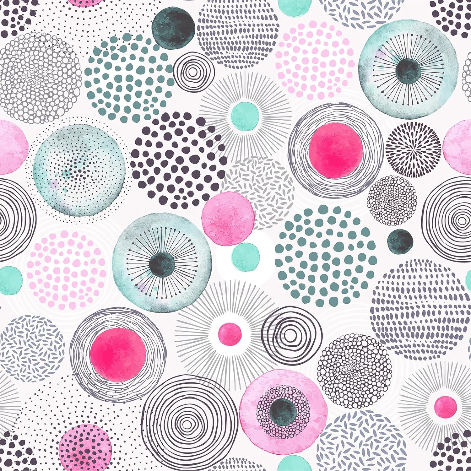 VEELIKE Pink Geometric Peel and Stick Wallpaper Boho Geometric Wallpaper for Bedroom Bathroom Nursery 17.7''x354'' Removable Minimalist Wallpaper Geometric Contact Paper for Living Room Walls Cabinets