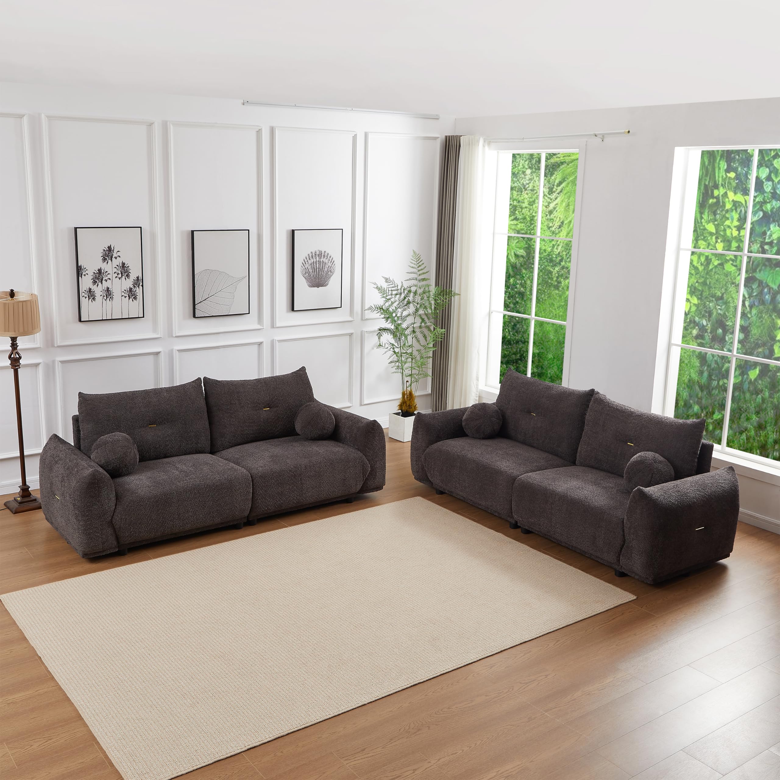 good enough クッション 3点セット グッドイナフ Amazon.com: Lamb's Wool 2 Seater Cushion Sofa 90'' Lamb's Wool
