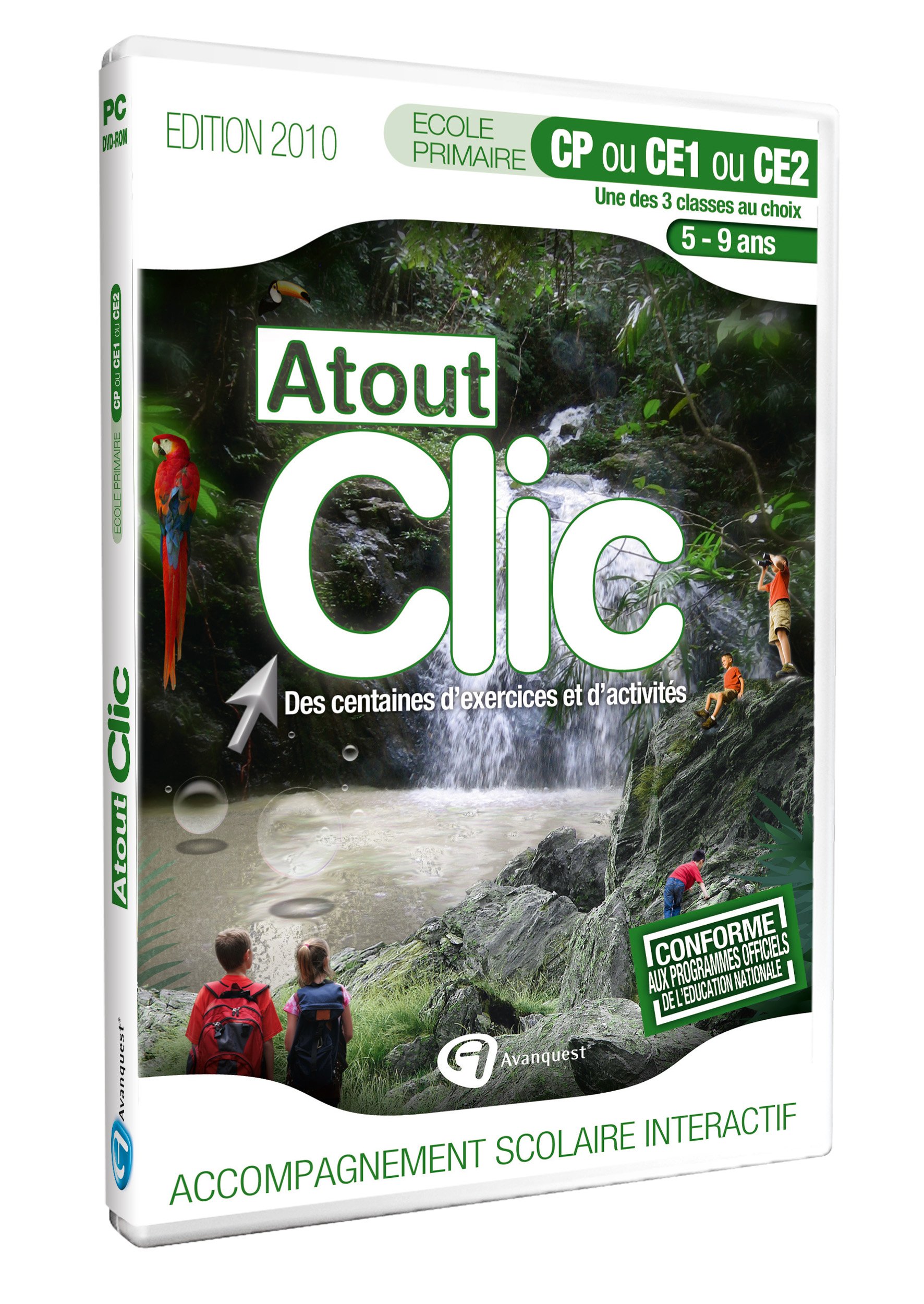 ATOUT CLIC des centaines d'exercices et d'activités Edition 2010