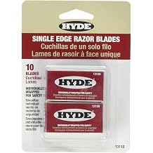 Hyde Tools 13110 10PK SGL Edge Blades,