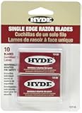 Hyde Tools 13110 10PK SGL Edge Blades,