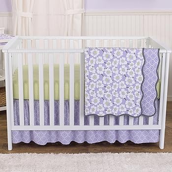 lavender baby bedding