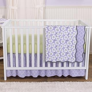 light purple crib bedding
