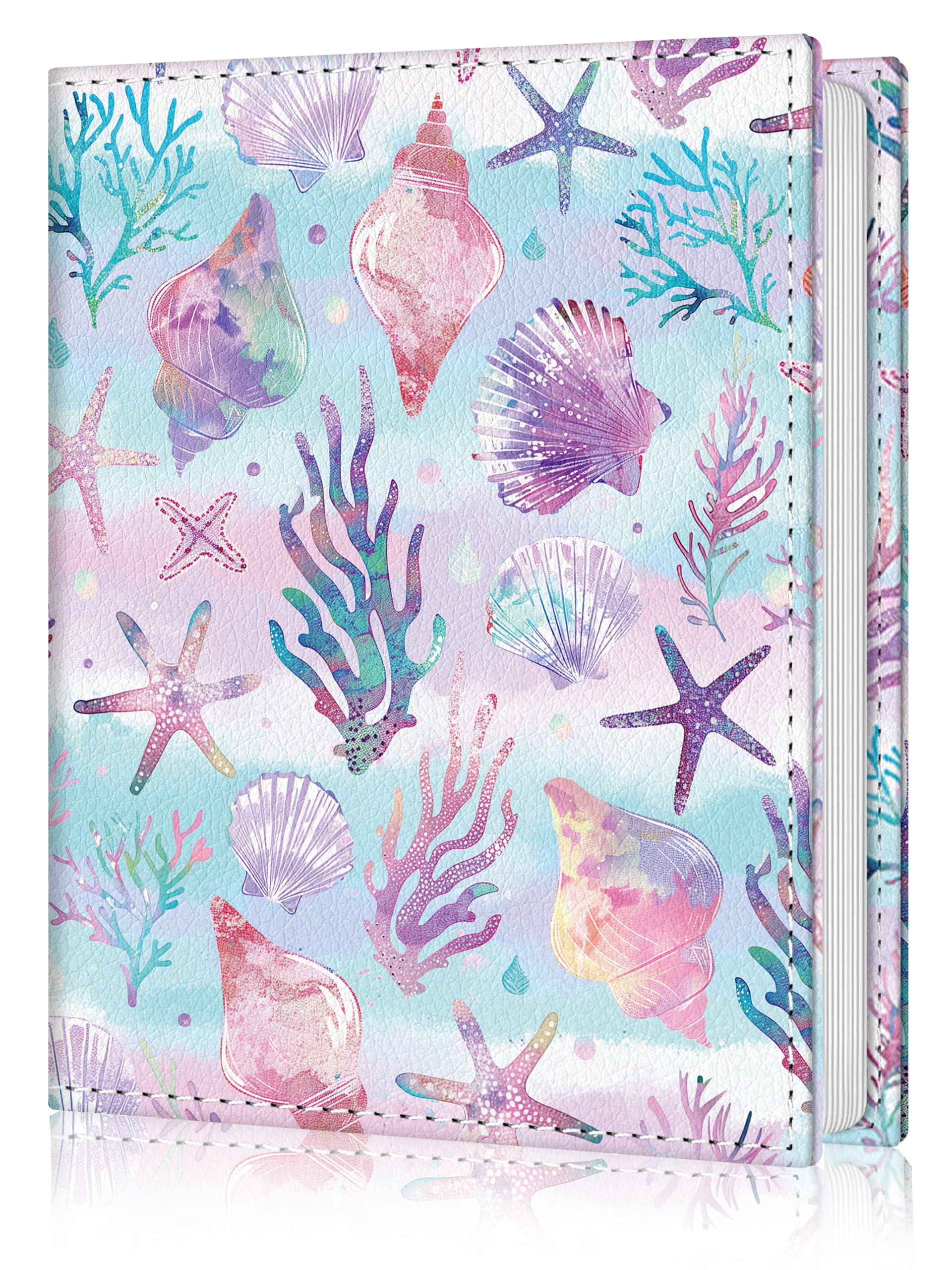 Photo Album 4x6, Small Picture Book Ocean Seashell Starfish Conch