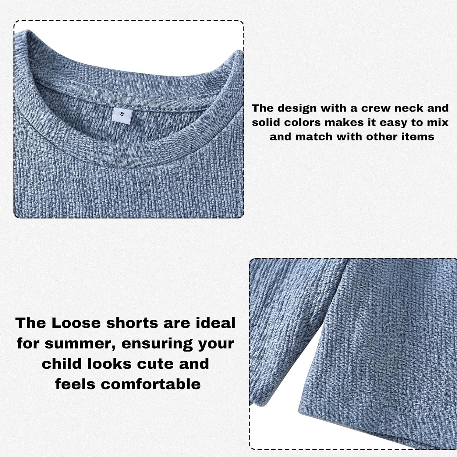 Girls 2 Piece Outfits Girl Summer Clothes Kids Sport T Shirts and Shorts girls' Clothing Sets 5-14 Years - Image 4