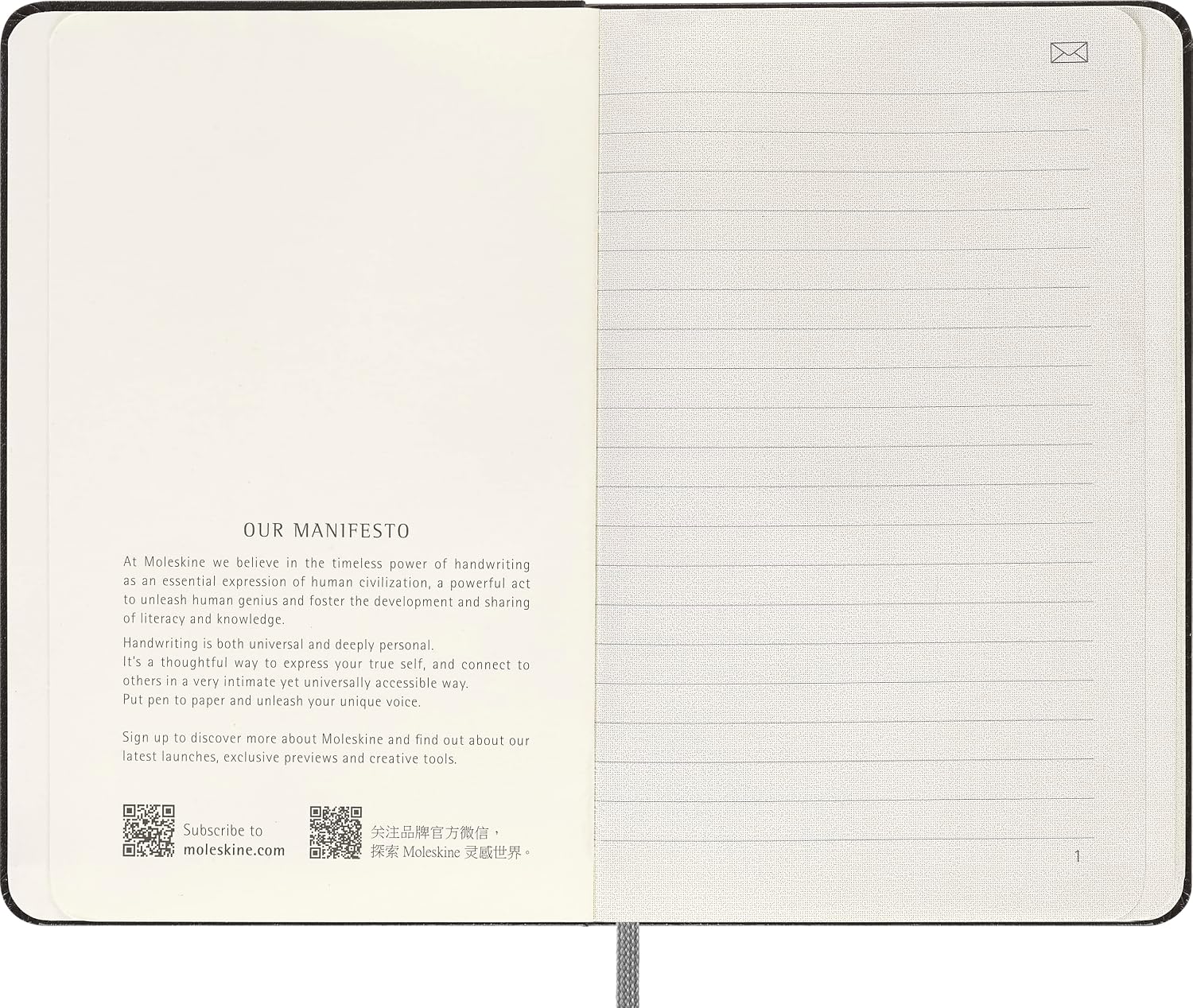 Moleskine Smart Notebook, Pocket, Ruled, Black, Hard Cover (3.5 x 5.5)