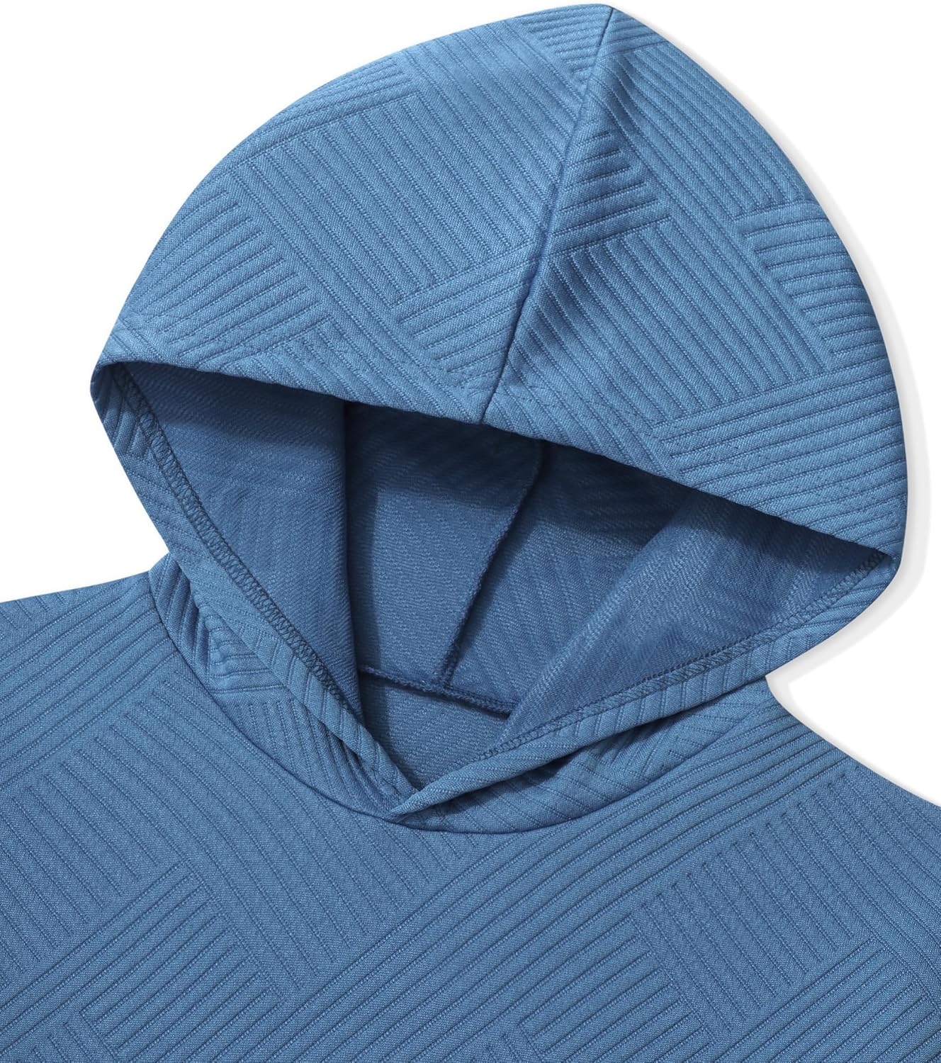 Boys Clothes Ribbed Solid Long Sleeve Hoodie Sweatshirt and Sweatpants 2Pcs Fall Winter Outfits for 6-14 Years
