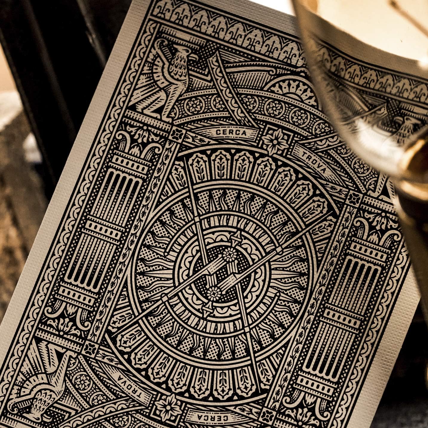 theory11 Hudson Playing Cards (Black) : Toys & Games