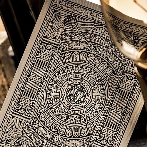 Miniatura 4 de Juego de cartas Hudson (negro) edición limitada Poker Magic coleccionable Medallion Deck por Theory 11