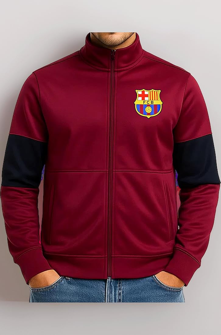 Buy Icon Sports FC Barcelona Officially Licensed Adult Men's Track
