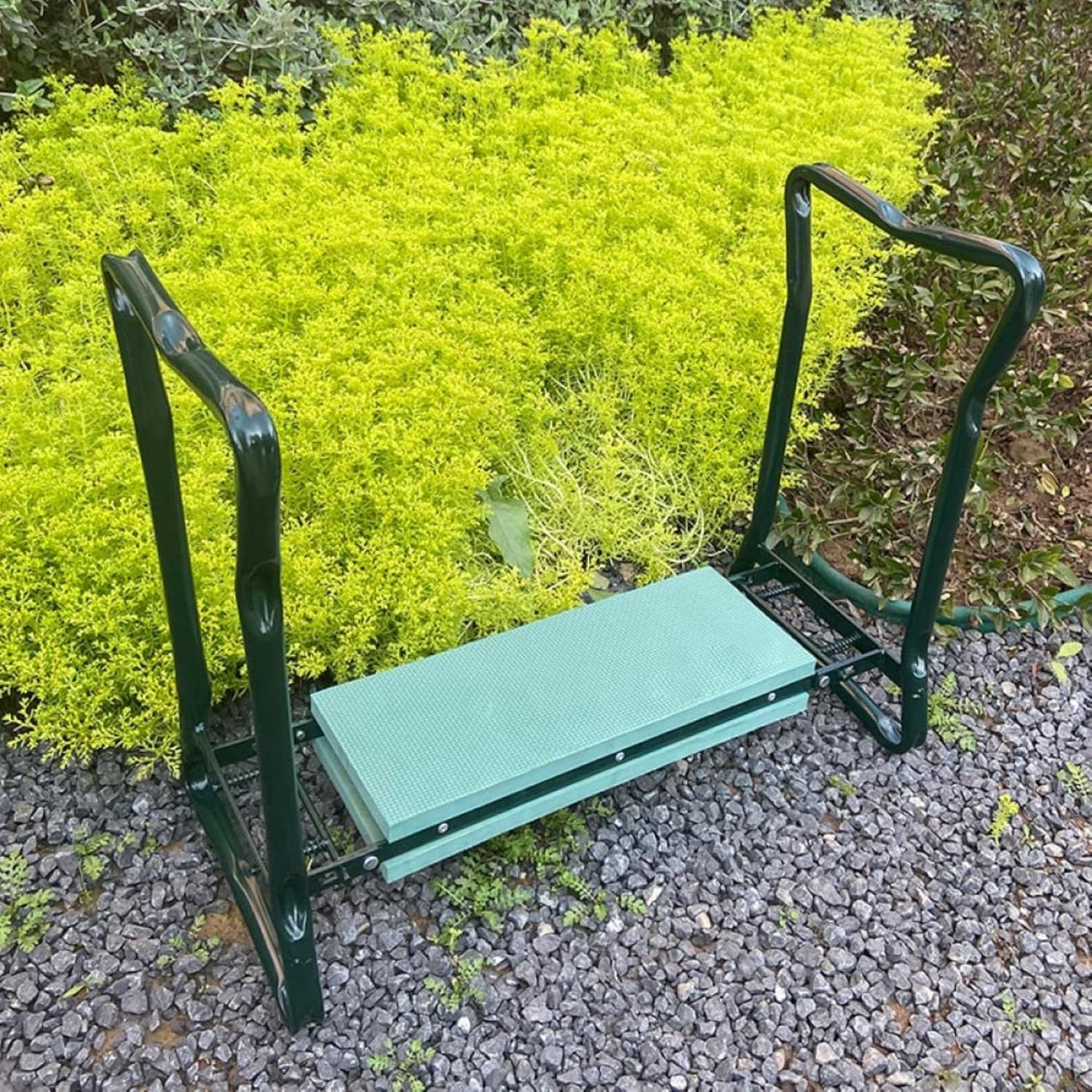 Garden Tools Factory Garden Folding Stool with Printing Tool Kit Garden Kneeling Stool Seat Outdoor Leisure Chair