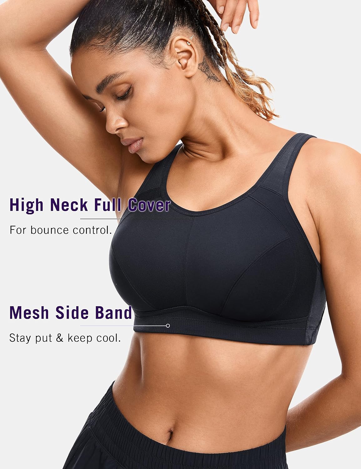 Pantaloncini Sportivi Donna Icyzone - Bermuda Con Tasche Per Running, Fitness E Palestra - Foto 9