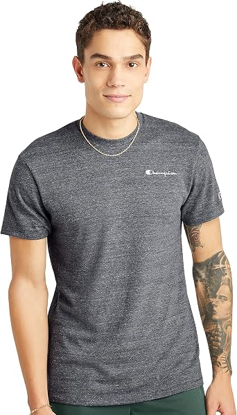 Champion Mens T-Shirt, Powerblend, Soft, Graphic T-Shirt, Most Comfortable T-Shirt for Men