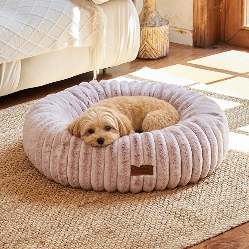 FUKUMARU Cama para Perros, Cama para Gatos de Interior, Cama ortopédica para Perros, Funda Lavable