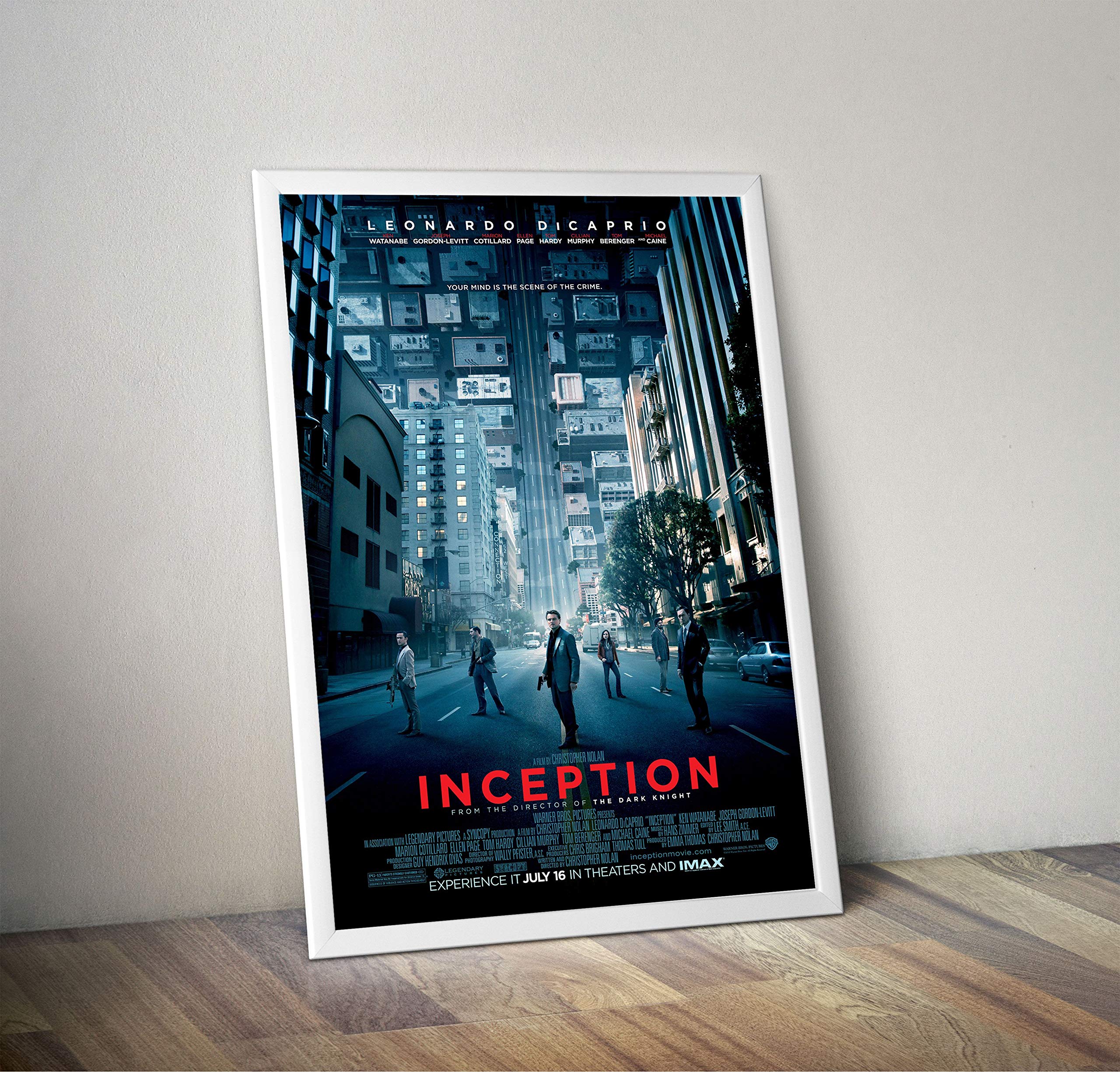 ❗レア❗【映画館用両面印刷】インセプション　USオリジナルポスター 大型 映画ポスター インセプション クリストファーノーラン US版 st1