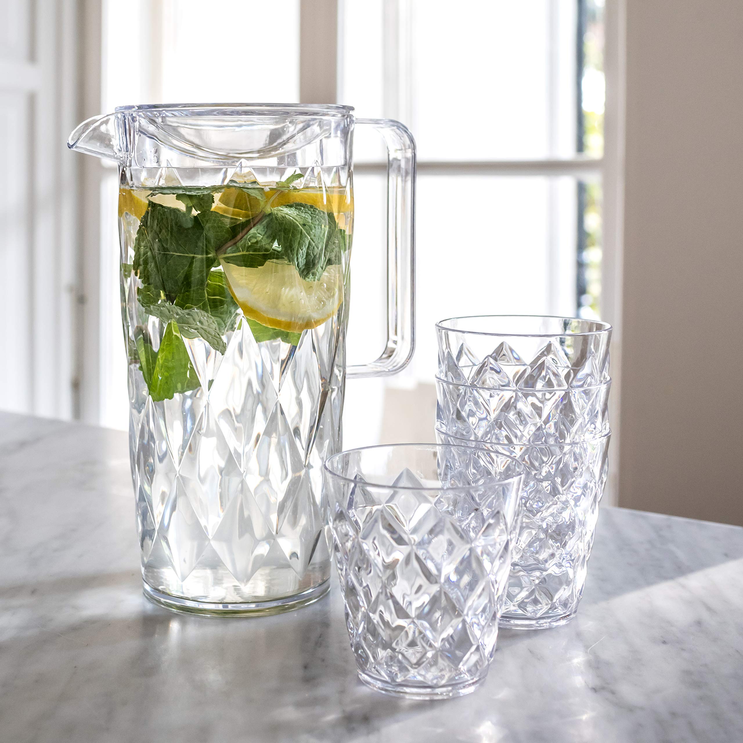 Koziol Crystal Transparent Klar Jarra, Centimeters