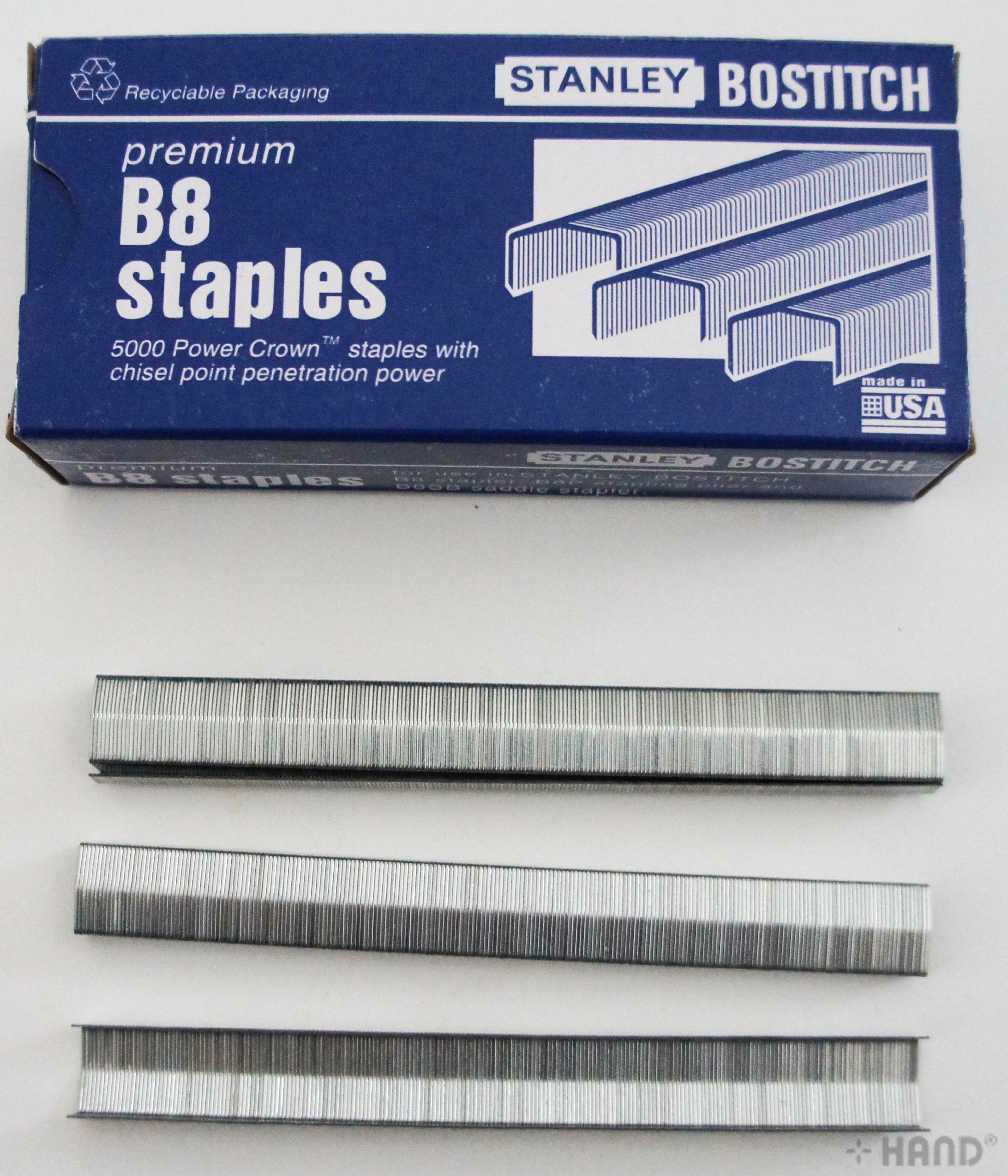 HAND HP-88 B8 MAX Heavy Duty tutti in pelle in acciaio/tessuto pinzatrice + Una scatola di 5000pcs Staples GRATIS!