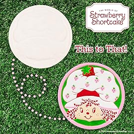 Paint Your Own Strawberry Shortcake Stepping Stone, Stepping Stones for Kids, Arts and Crafts for Kids Ages 8-12, Crafts for Toddler & Adults, Craft Kits, Art Kits for Ages 6-9, Strawberry Gifts