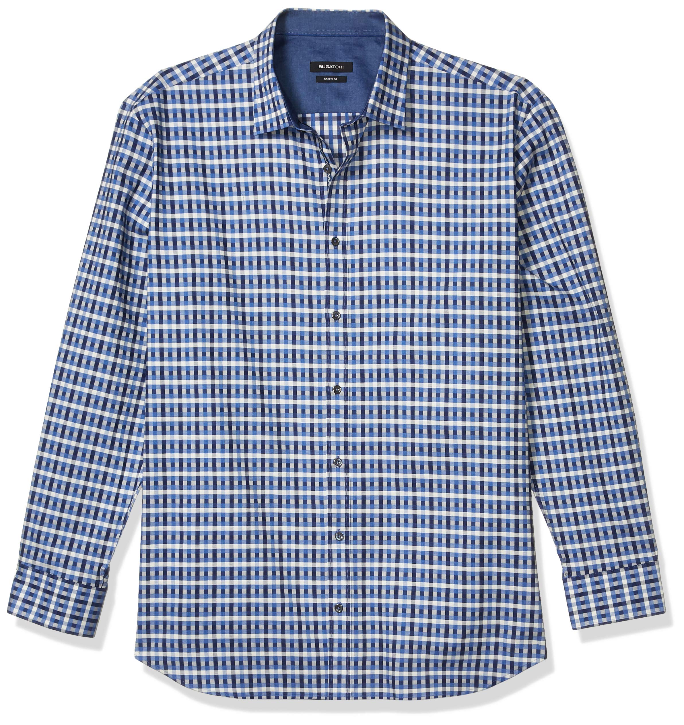 Bugatchi Men's Long Sleeve Shaped Fit Shirt