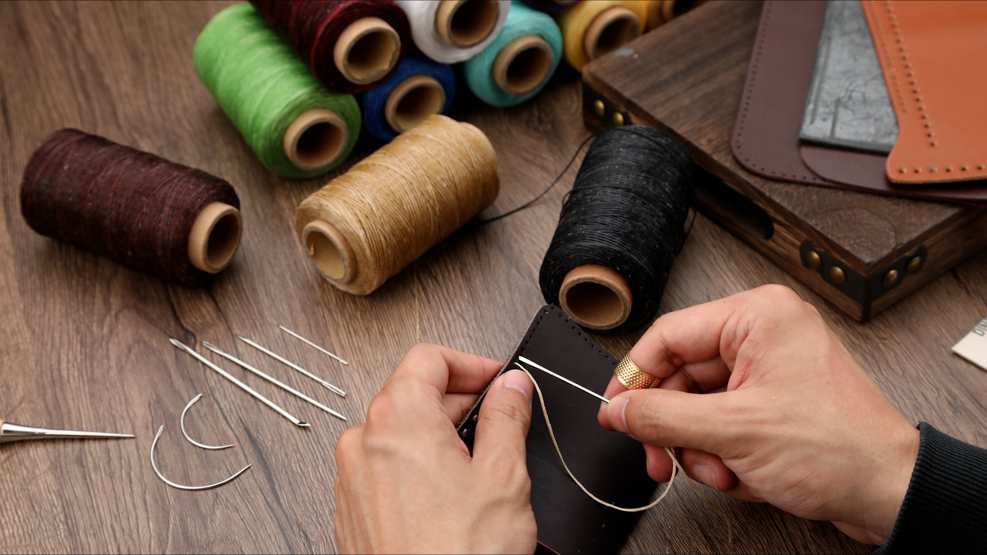 Kal 引き揃え糸 レザー タグ セット 94 革タグ Amazon.com: BAGERLA 273 Yards Leather Waxed Thread Sewing