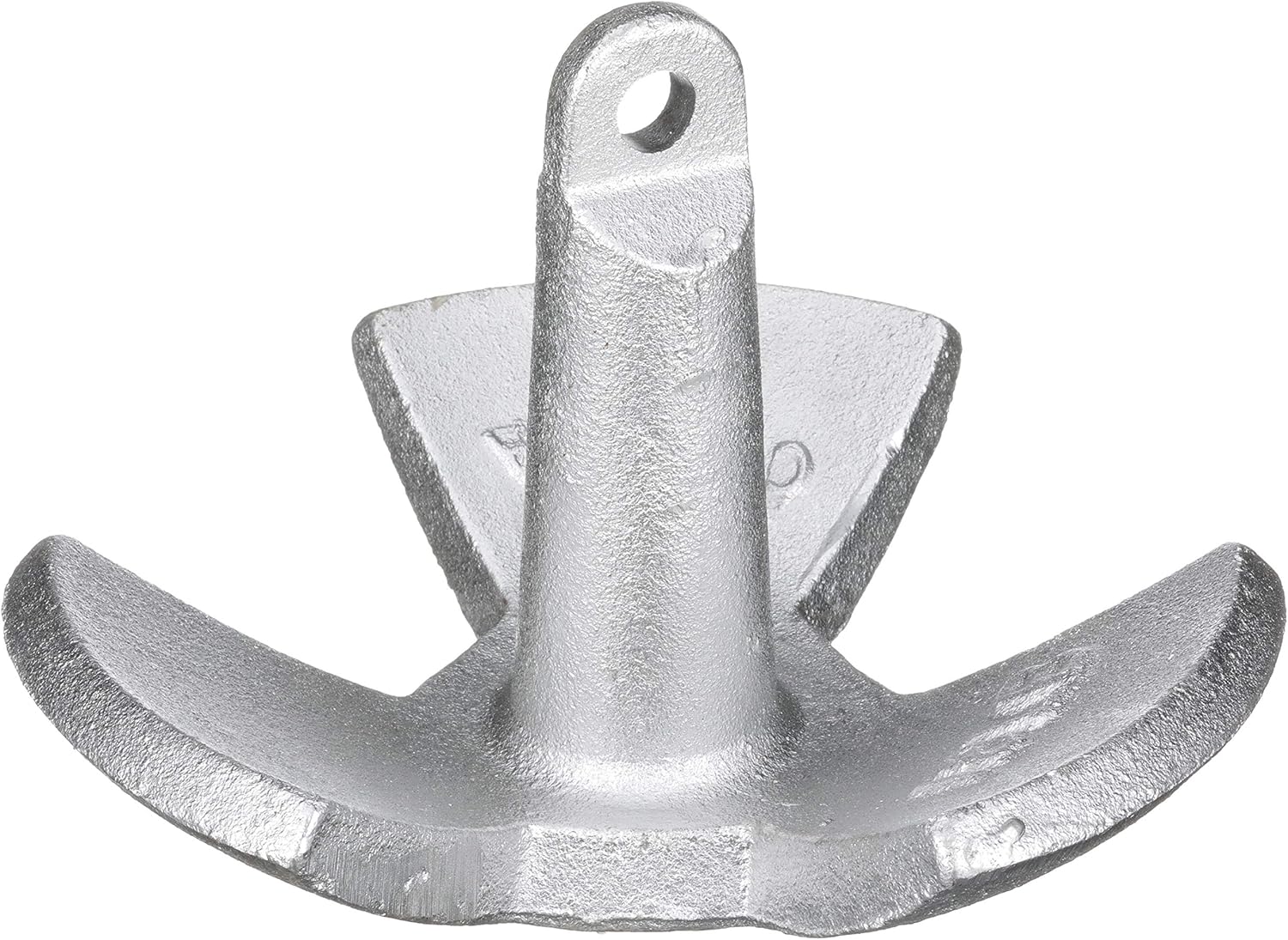 Attwood 9946-1 River Anchor, Aluminum Painted, 18-Pound,Silver