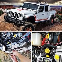 Vista 8 de Nilight Kit de extensión de arnés de cableado de 16 AWG de 10 pies para barra de luz de trabajo LED, vainas LED, luces todoterreno, luz antiniebla