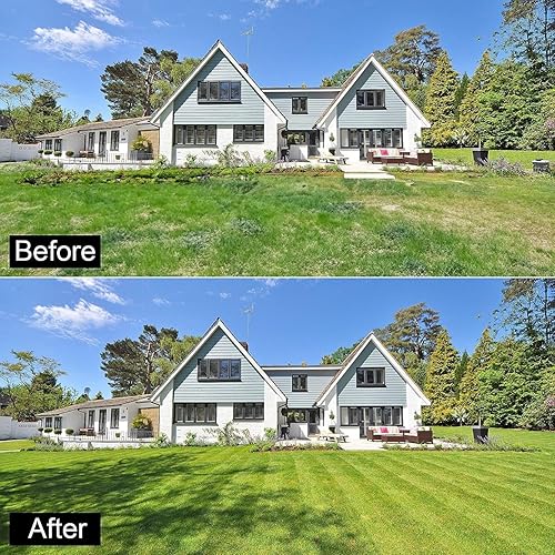 Miniatura 3 de MAGTSMEI Zapatos aireadores de césped para césped, zapato aireador mejorado de doble capa con resorte automático, instalación libre, sandalias de