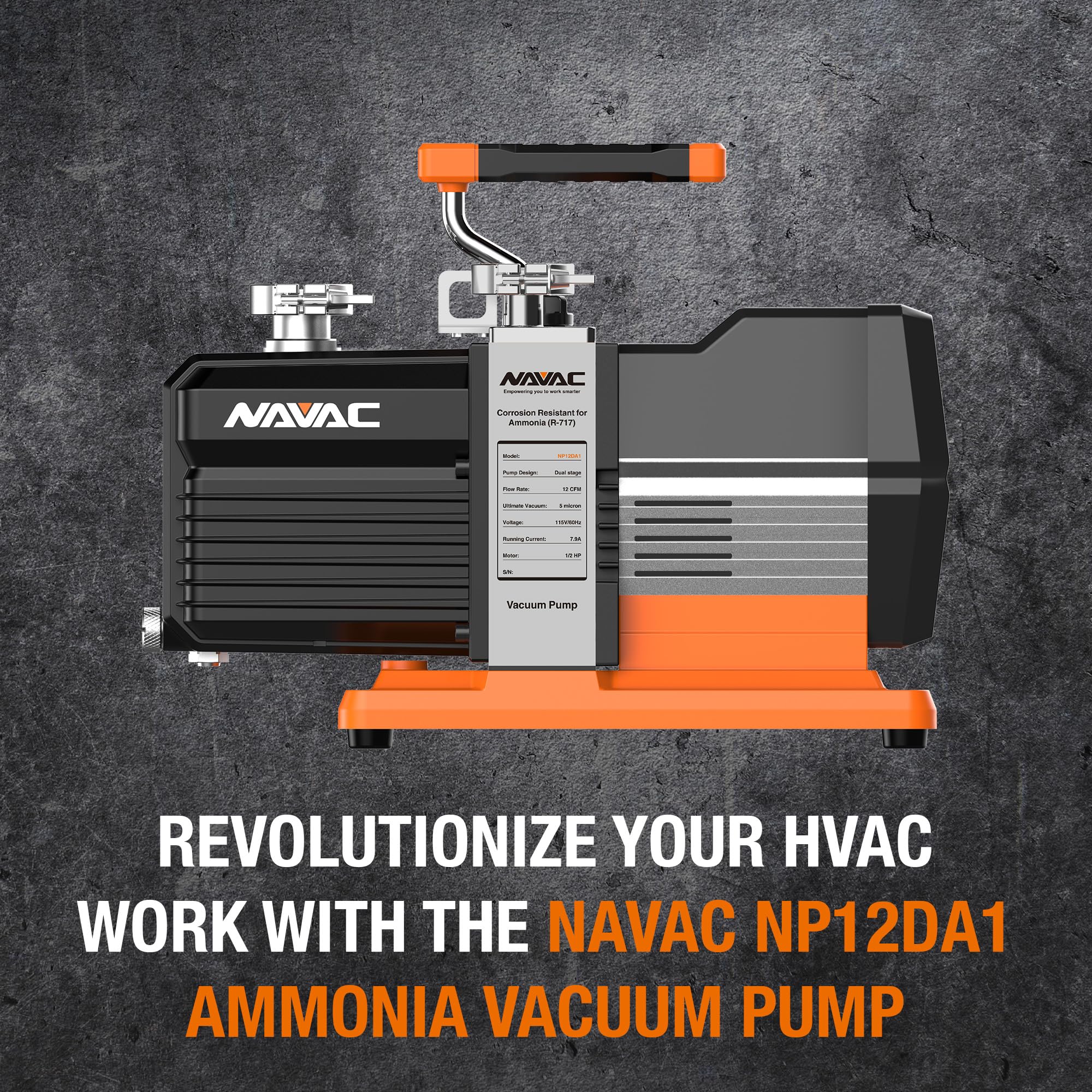 Amazon.com: NAVAC NP12DA1 Ammonia Vacuum Pump - Corrosion