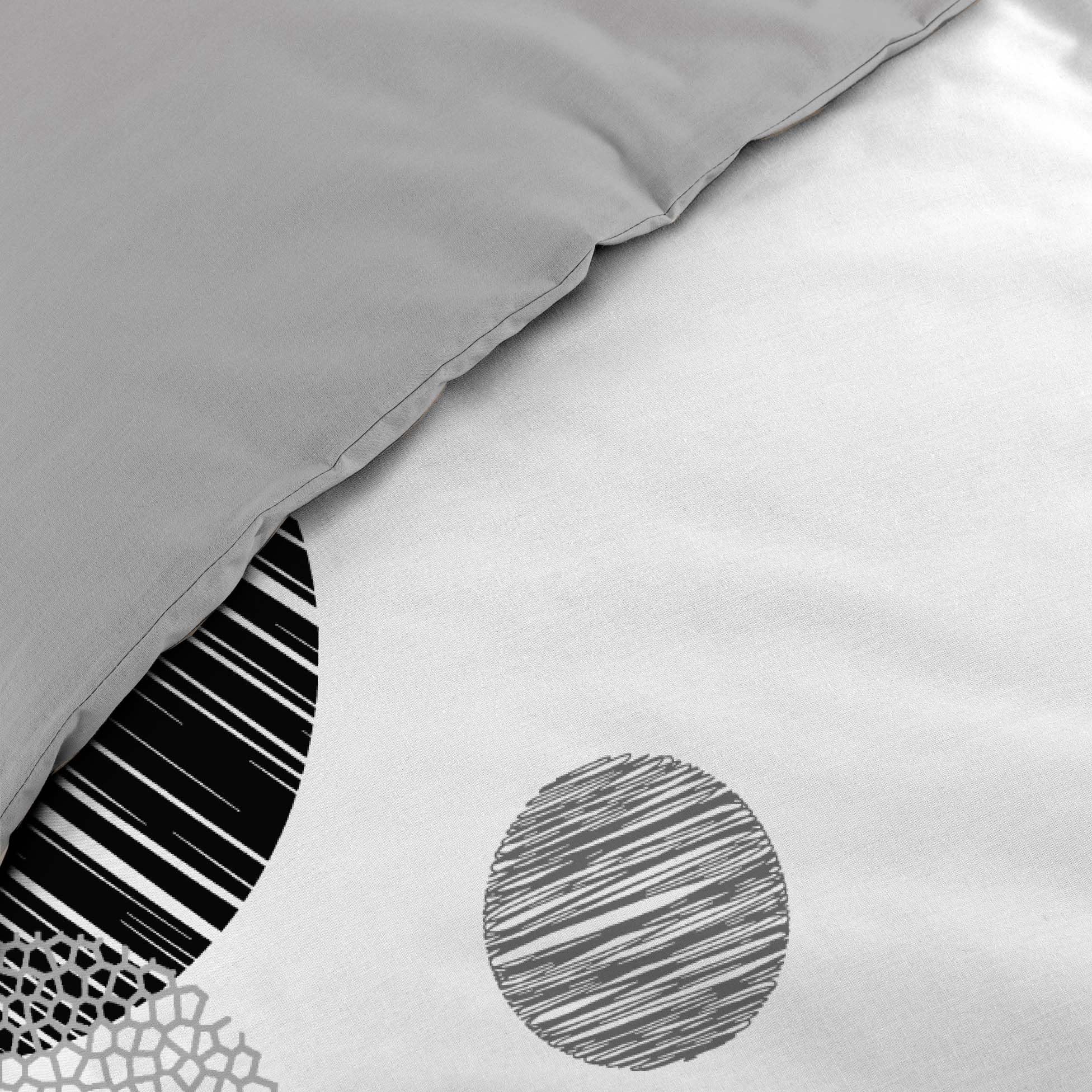 Douceur d'Intérieur, Stormi 3-Piece Bedding Set (240 x 220 cm), 100% Cotton, Multicolored - Image 2