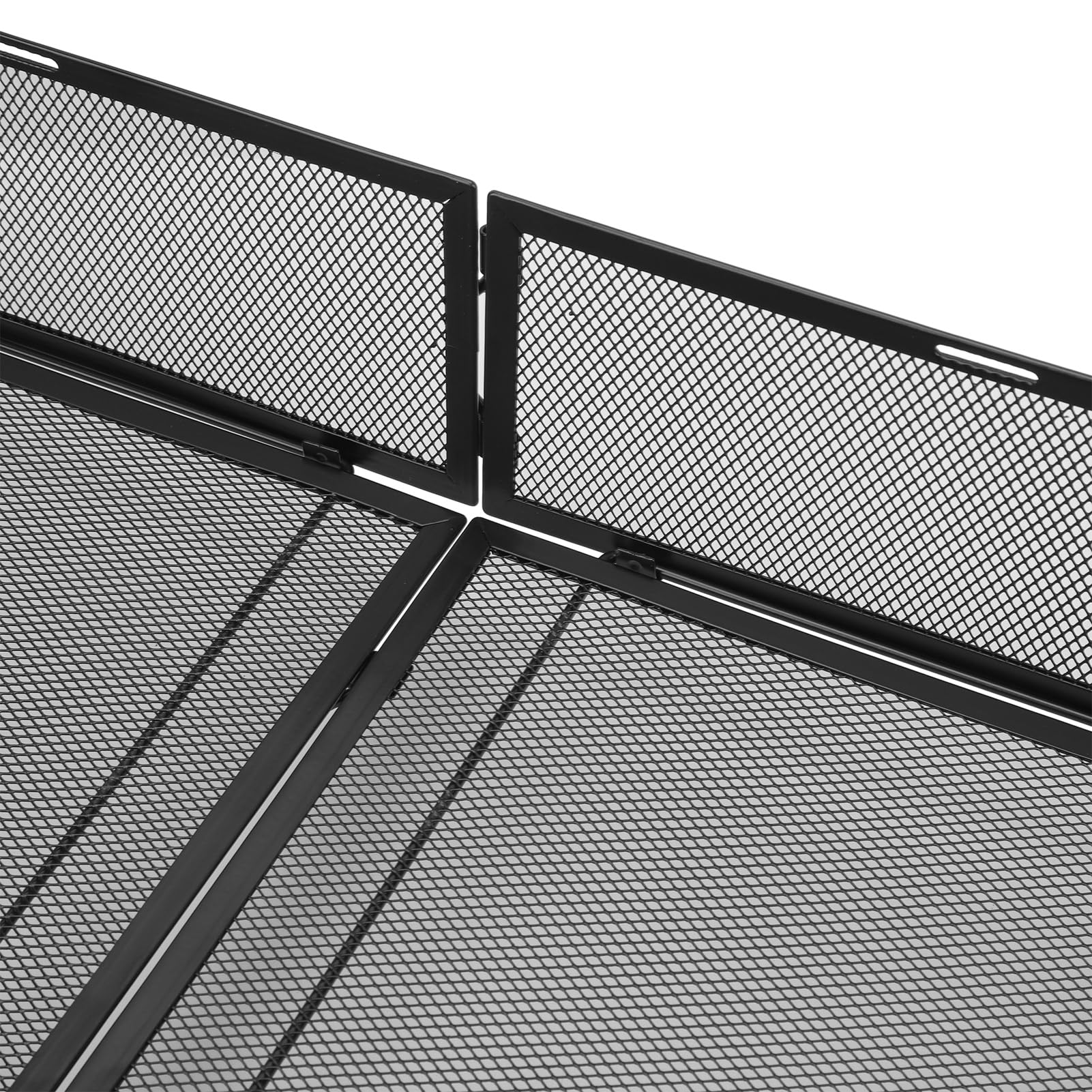Pissente Organizer Pod łóżkiem Metalowy Pojemnik do Przechowywania Pod łóżkiem 23,6 X 15,9 X 6,3 Cala z Kółkami Zdejmowana Wysuwana Szuflada Oddychająca Siatka na Ubrania Buty Zabawki (BLACK)