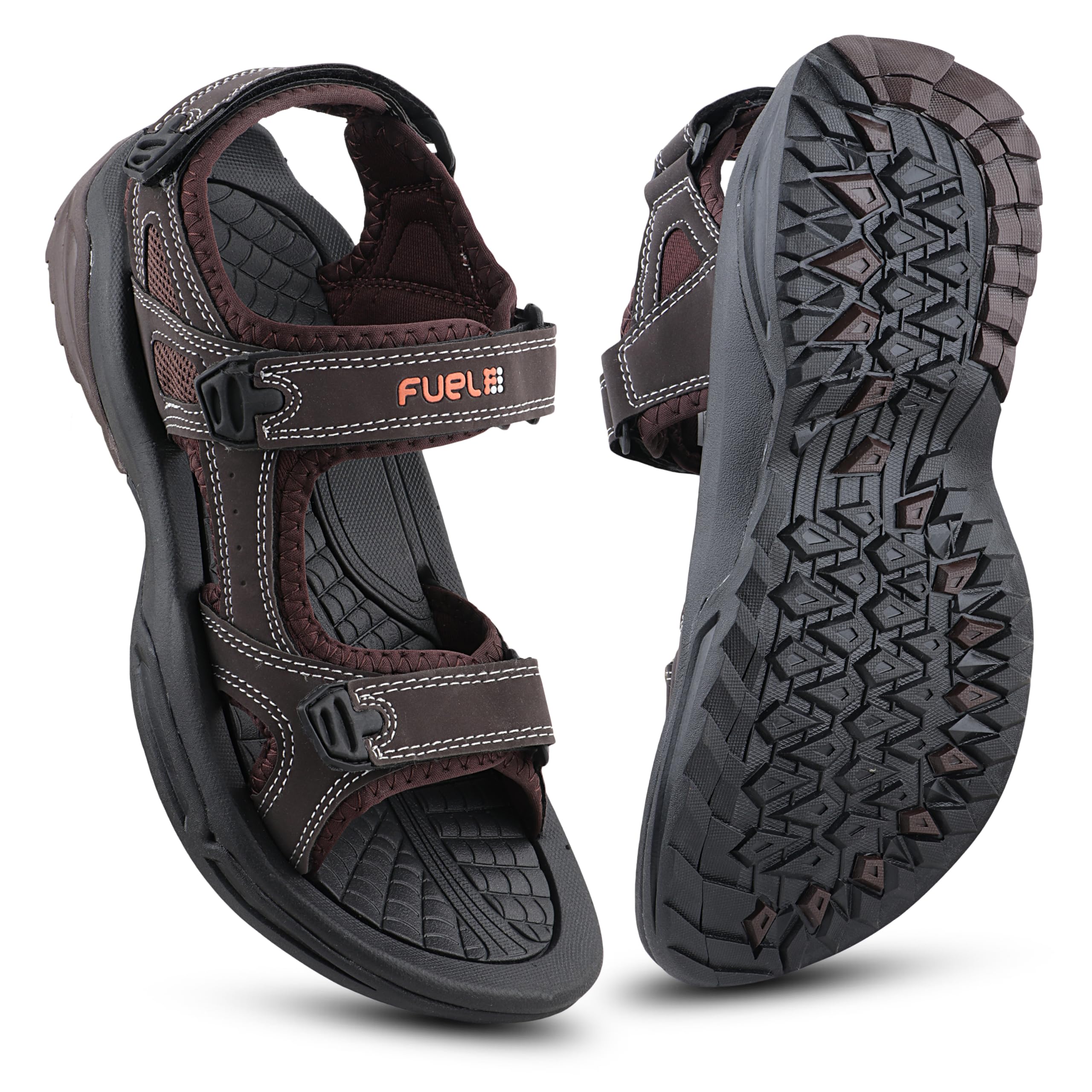 Sandals & Floaters for Mens & Boys Comfortable & Lightweight Dailywear, Anti-Skid Flexible & Breathable for Running, Walking Stylish Casual Sandal for Outdoor Footwear For Gents (Yuva)-image-49