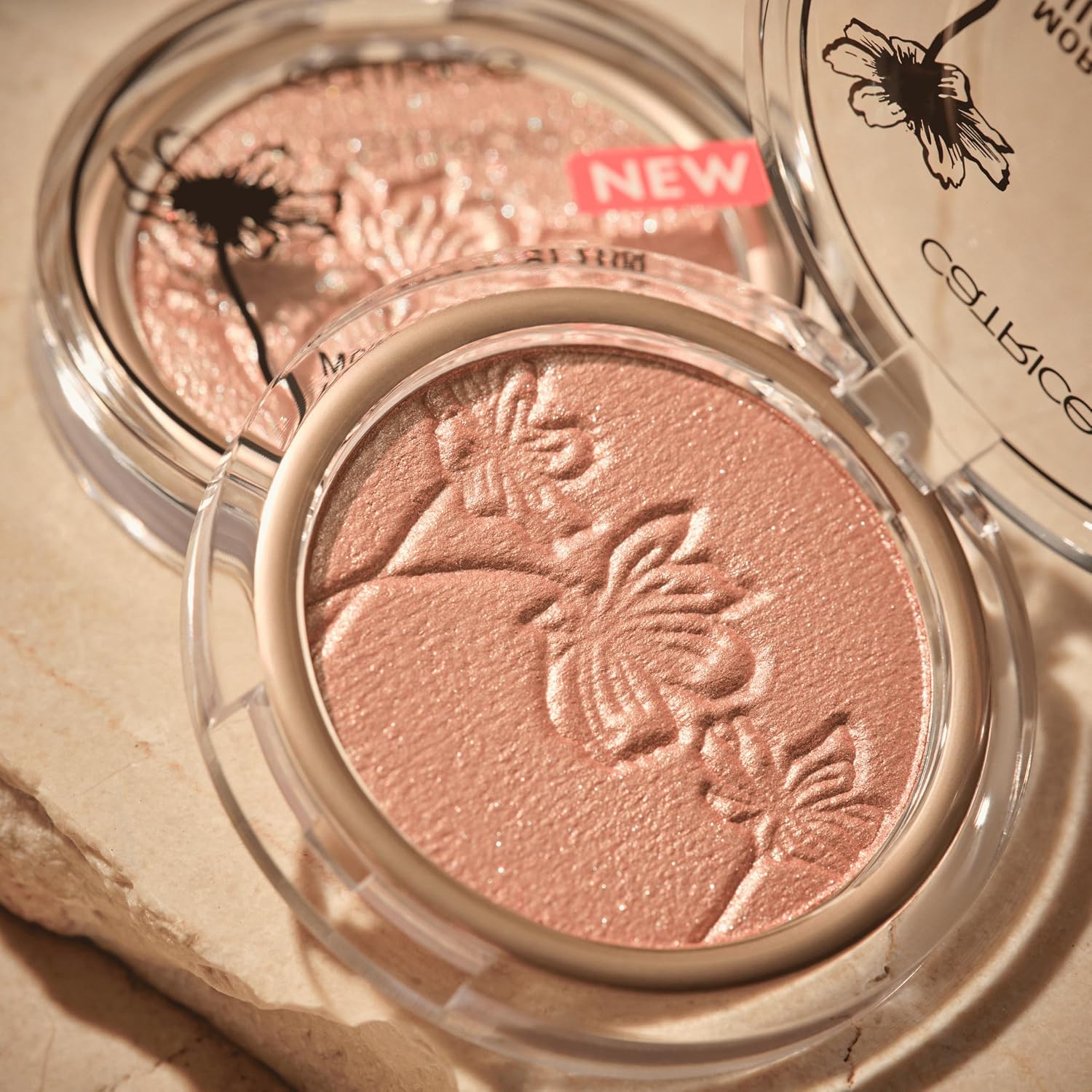 Catrice | More Than Glow Highlighter | Silky Soft Pressed Powder for Intense Radiant Glow | Vegan & Cruelty Free (040 | Absolute Blushin' Bright)