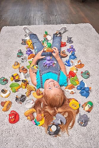 Miniatura 3 de Wild Republic - Patos de goma, juguetes de baño, regalos para niños, 4", Pavo real