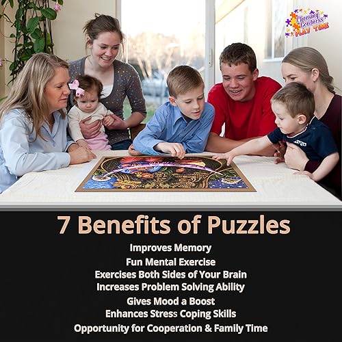 Miniatura 3 de Rompecabezas mexicano de luna para adultos, rompecabezas para adultos, 1000 piezas, diversión familiar