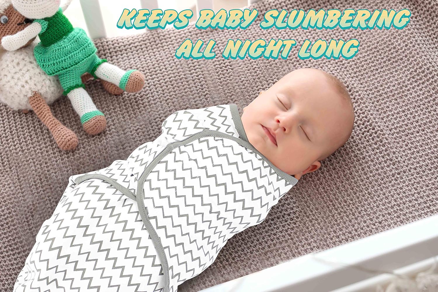 Newborn Swaddle Blanket Boy Girl, Baby Swaddles 0-3 Months, Infant Adjustable Sleep Sack Wrap, Babies Swaddling Sack, Aqua : Baby