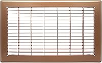 Vista 30 de HVAC Premium 4" X 30" or 30" X 4" Heavy Duty Walkable Floor Grille - Fixed Blades Air Grille - Brown [Outer Dimensions: 5.75 X 31.75]