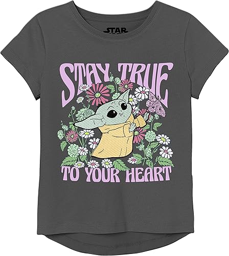 STAR WARS Camiseta Mandalorian Grogu The Child para niñas 4-16