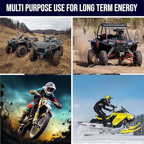 Miniatura 6 de Batería YTX4L-BS, 12V 3AH 50 CCA de alto rendimiento Power Sport Batería de la motocicleta por Casil