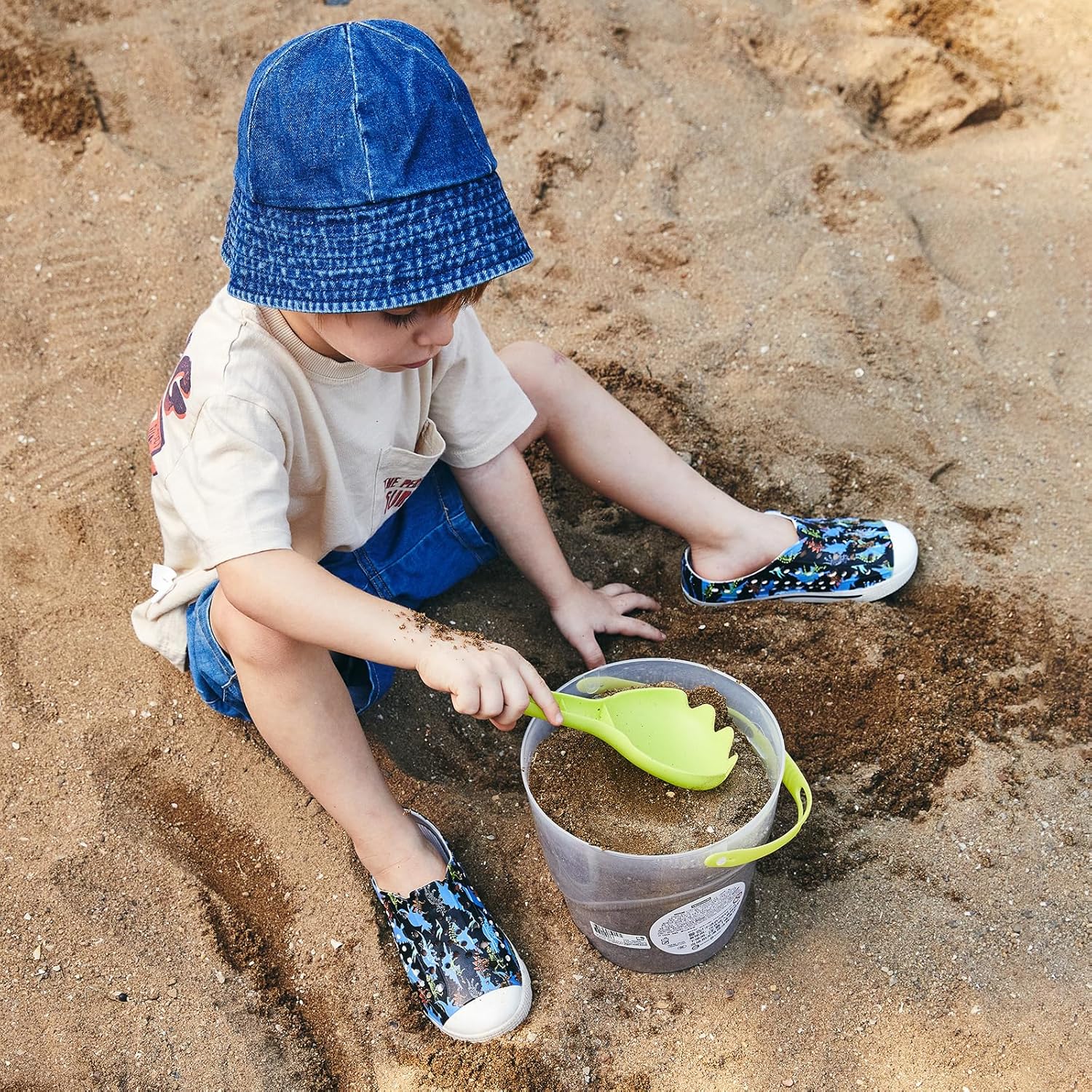 EUXTERPA Toddler Water Shoes for Kids Boys Girls Summer Lightweight Slip On Sandals Children Breathable Quick Dry Pool Beach Sneakers - Image 2