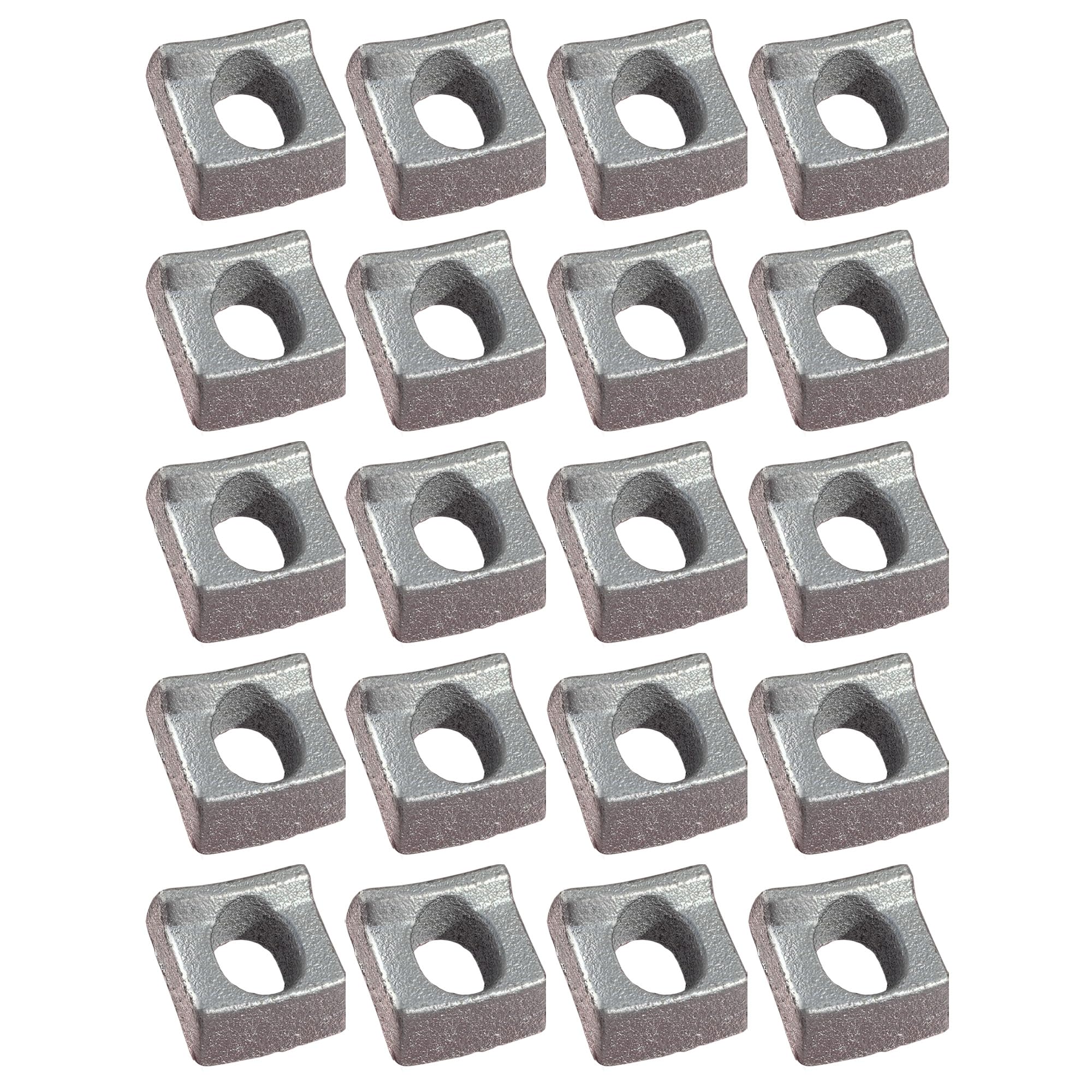 A.A 20 Pack Wheel Rim Clamp Wedge for Mobile Home, Lowboy Construction Trailer (20)