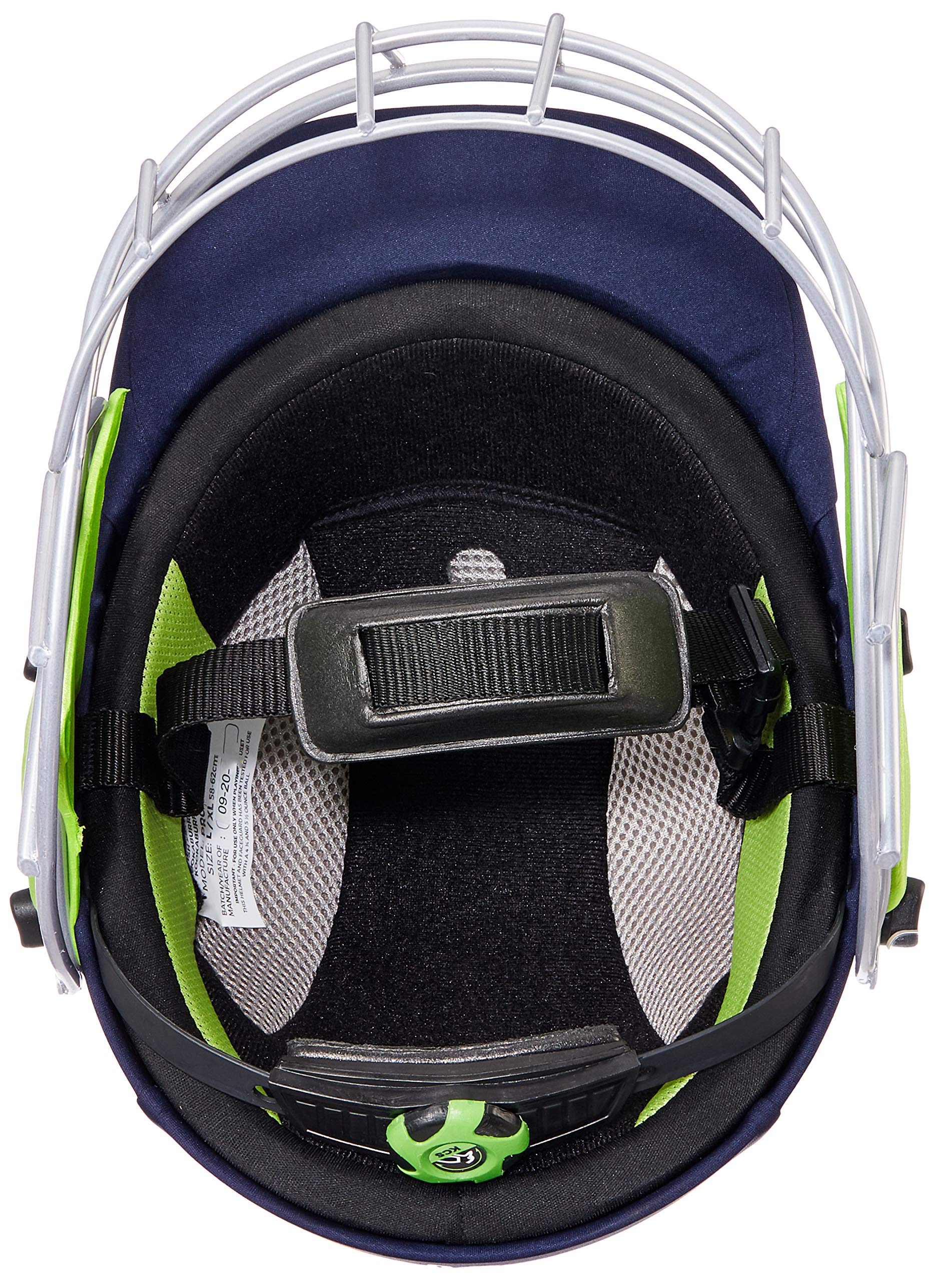 Kookaburra Pro 600 Cricket Helmet (Navy Blue, Small) | Superior