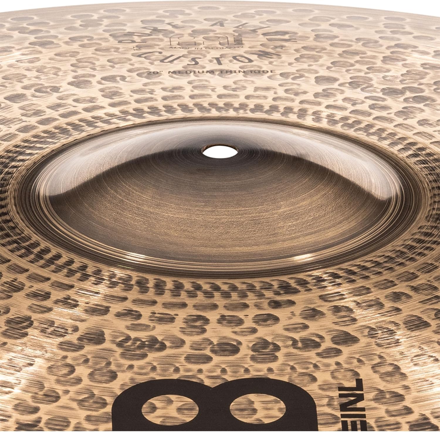Meinl Cymbals 20" Medium Thin Ride — Pure Alloy Custom — Made in Germany, 2-Year Warranty (PAC20MTR)