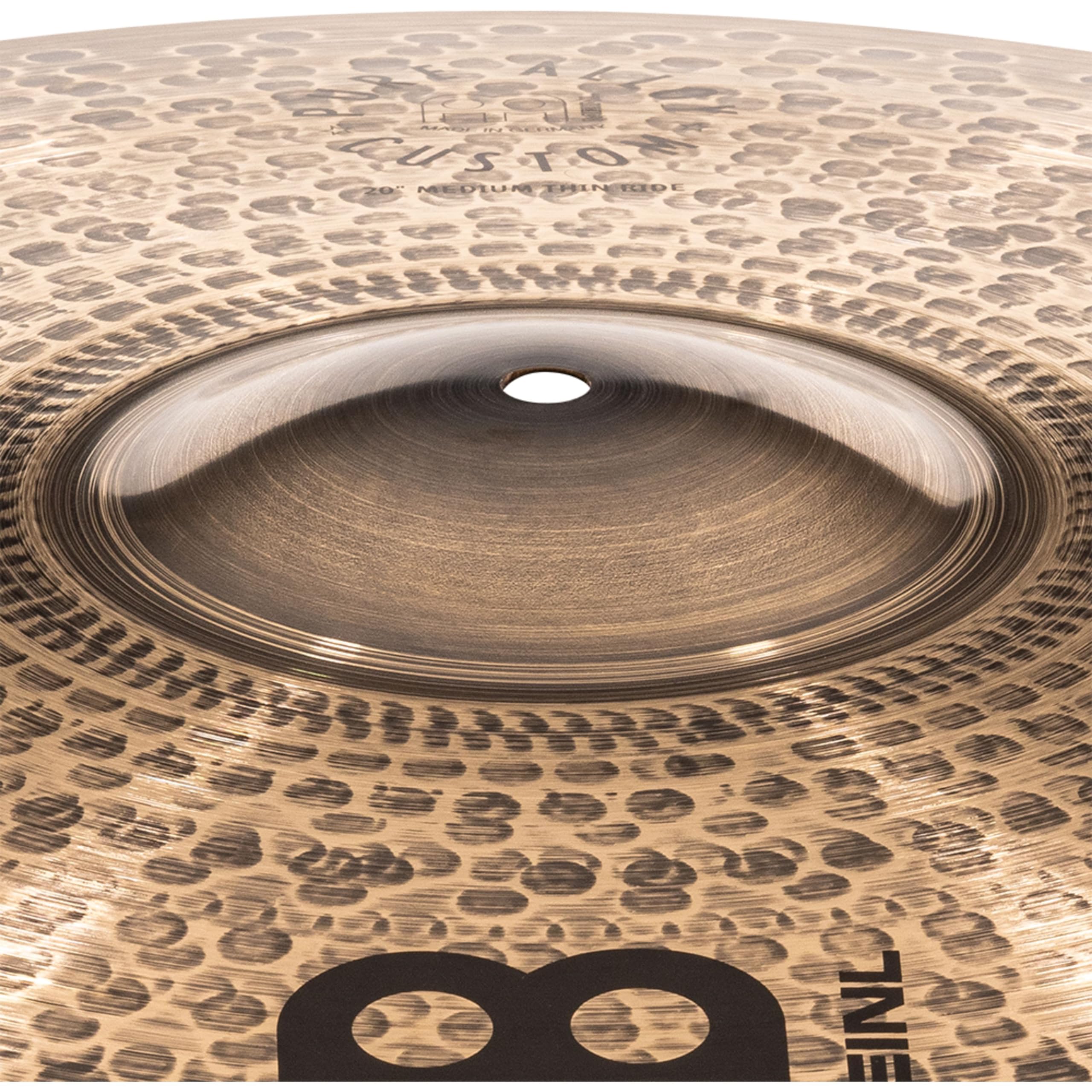 Meinl Cymbals Piatti da 50.8 cm Medium Thin Ride Pure Alloy Custom PAC20MTR
