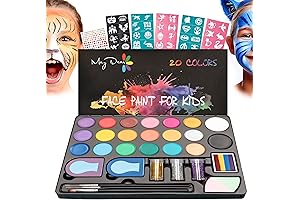 Safe, Vivid Face Painting Kit for Kids Unleashing Creativity