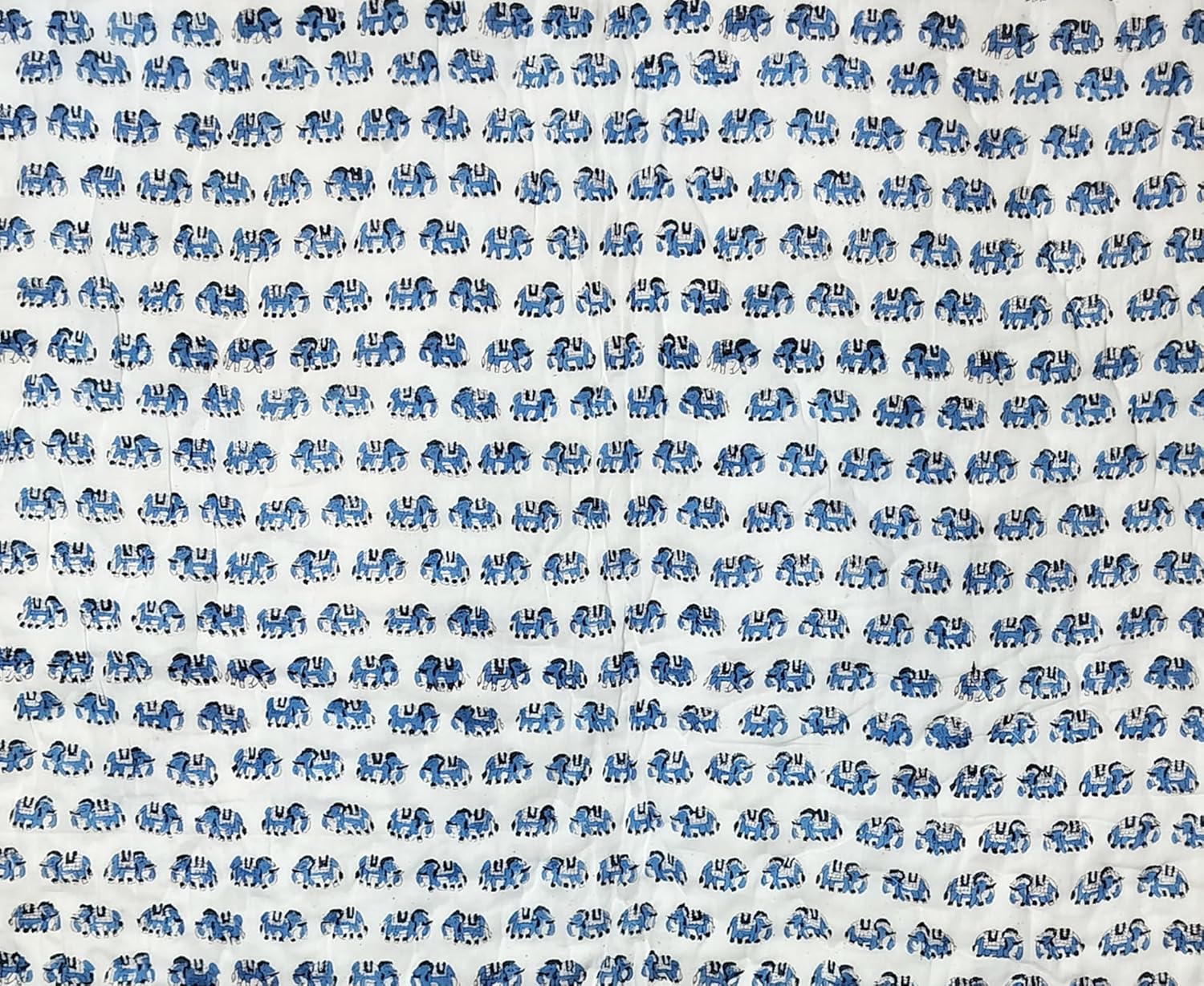 KanthaNtapestryart Floral Quilt Baby Blanket | 100% Cotton | Super Soft | Babies and Toddlers | 40" x 60"