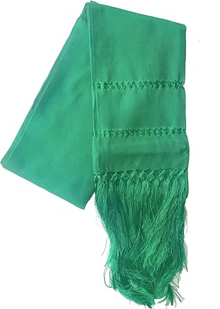 Mexican Handmade Fiesta Rebozo Shawl Large