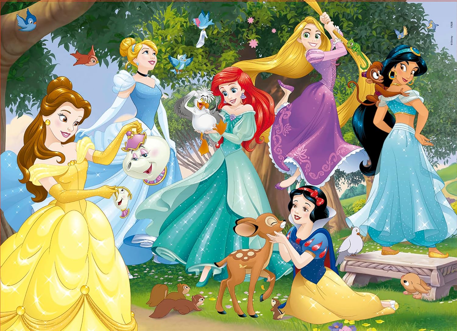 Educa - Princess Wood Disney Princesses 100 Pieces, 17628