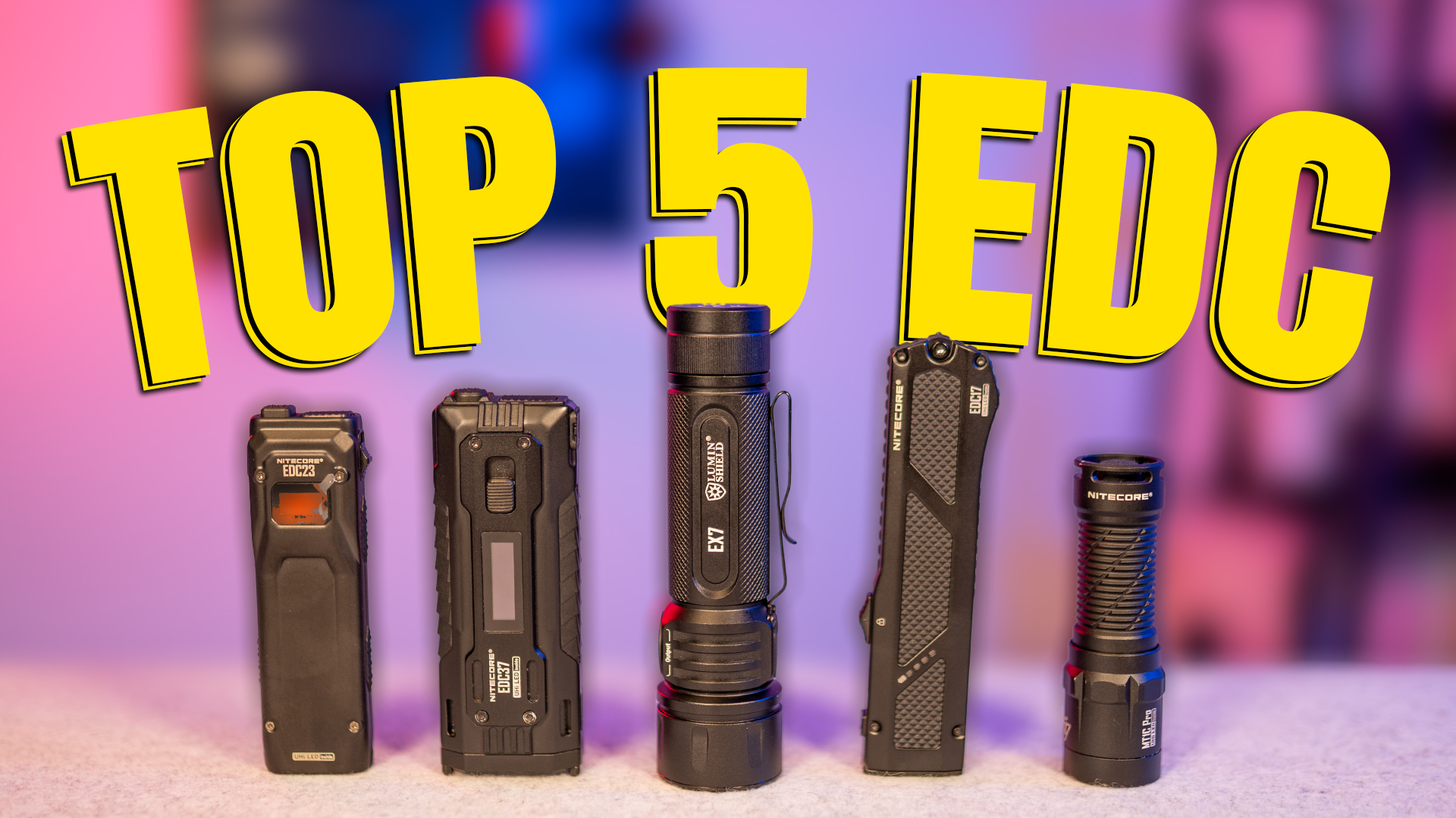 Nitecore MT1C Pro EDC Flashlight, 1000 Lumen USB-C Rechargeable