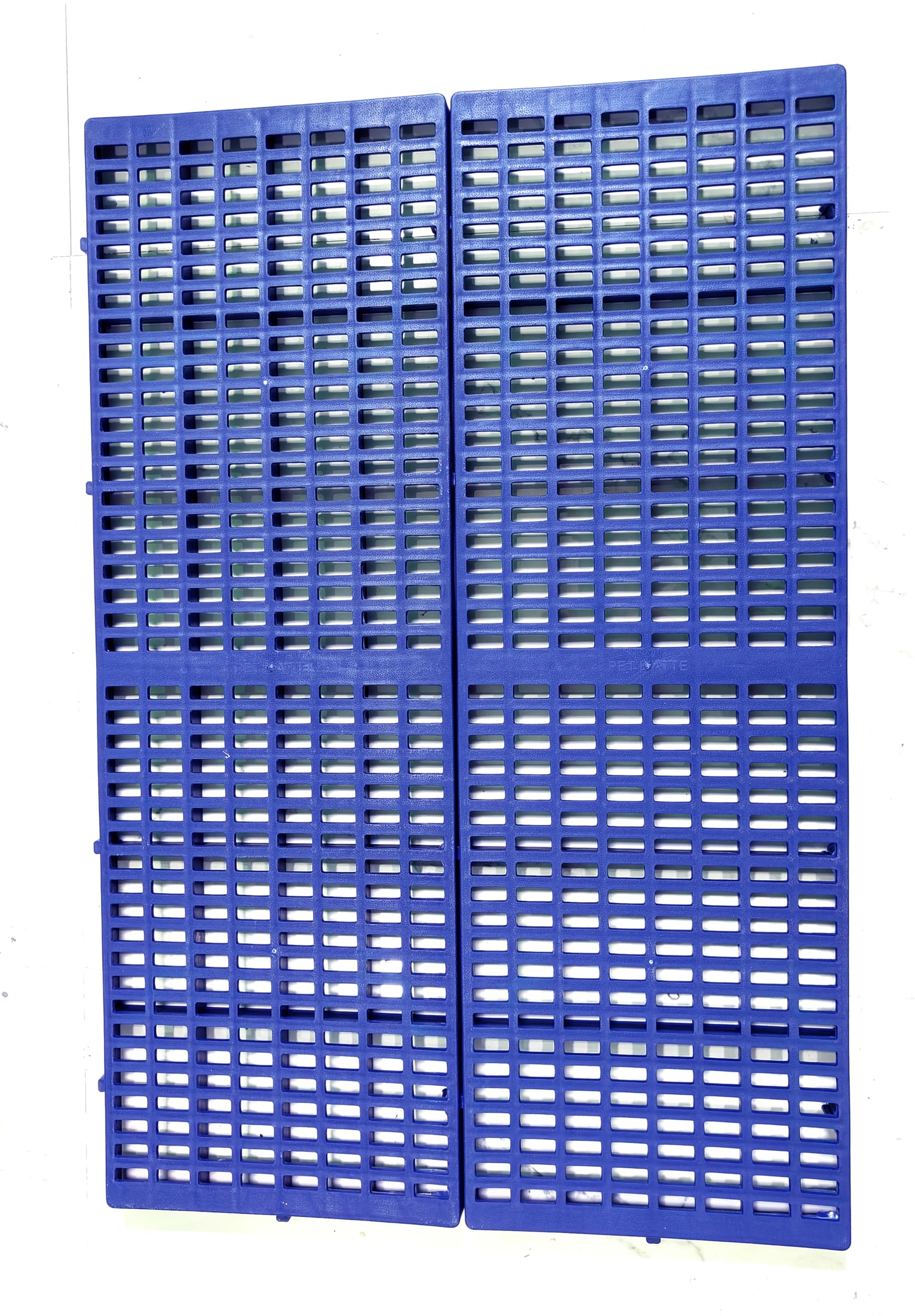 RvPaws Pet Floor Mat Heavy-Duty Waterproof Plastic Floor Mat for Dogs, Cats, Rabbits & Goats | Durable Floor Pet Bed, 36 x 12 Inch Multipurpose Floor Mat for Cage (Blue, Pack of 2 Pcs)-image-44