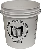 Vista 3 de Home Brew Ohio Cubo de fermentación de 7.9 galones con tapa con ojales